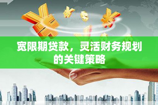 绥阳宽限期贷款，灵活财务规划的关键策略