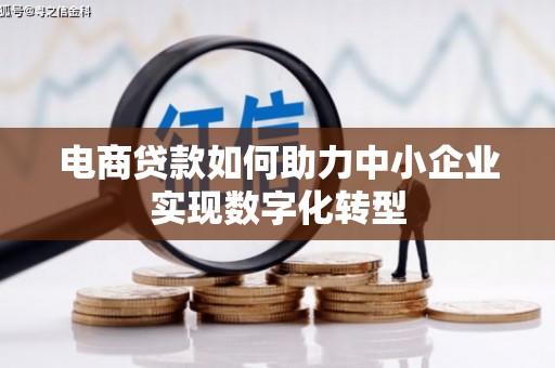 绥阳电商贷款如何助力中小企业实现数字化转型