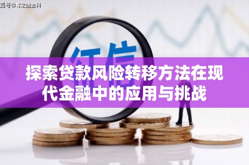 绥阳探索贷款风险转移方法在现代金融中的应用与挑战