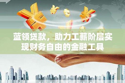 绥阳蓝领贷款，助力工薪阶层实现财务自由的金融工具