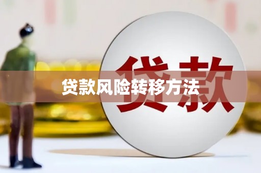 绥阳贷款风险转移方法