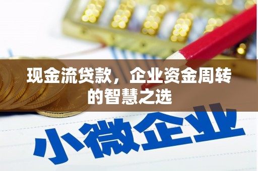 绥阳现金流贷款，企业资金周转的智慧之选