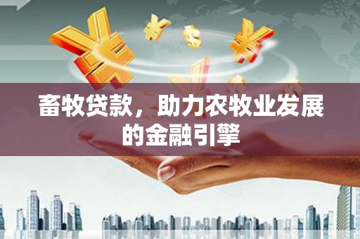 绥阳畜牧贷款，助力农牧业发展的金融引擎