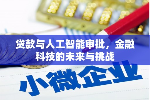 绥阳贷款与人工智能审批，金融科技的未来与挑战