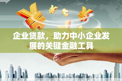 绥阳企业贷款，助力中小企业发展的关键金融工具