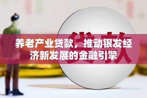 绥阳养老产业贷款，推动银发经济新发展的金融引擎