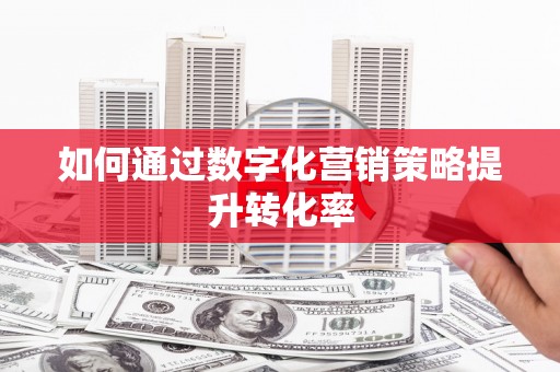 绥阳如何通过数字化营销策略提升转化率