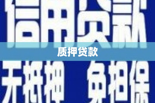 绥阳质押贷款
