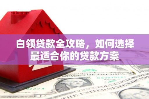 绥阳白领贷款全攻略，如何选择最适合你的贷款方案