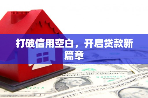 绥阳打破信用空白，开启贷款新篇章